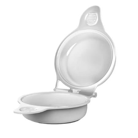 Hastings Home Microwave Egg Cooker - Portable Breakfast Omelet Maker - Kitchen Essentials 571504SFV
